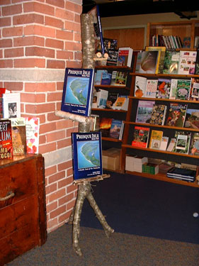 Presque Isle Book Display at an Erie Book Store